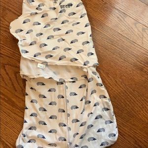 Halo sleep sack small blue hedgehogs